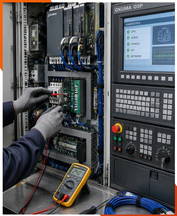 Ремонт систем ЧПУ Okuma OSP в Тамбове